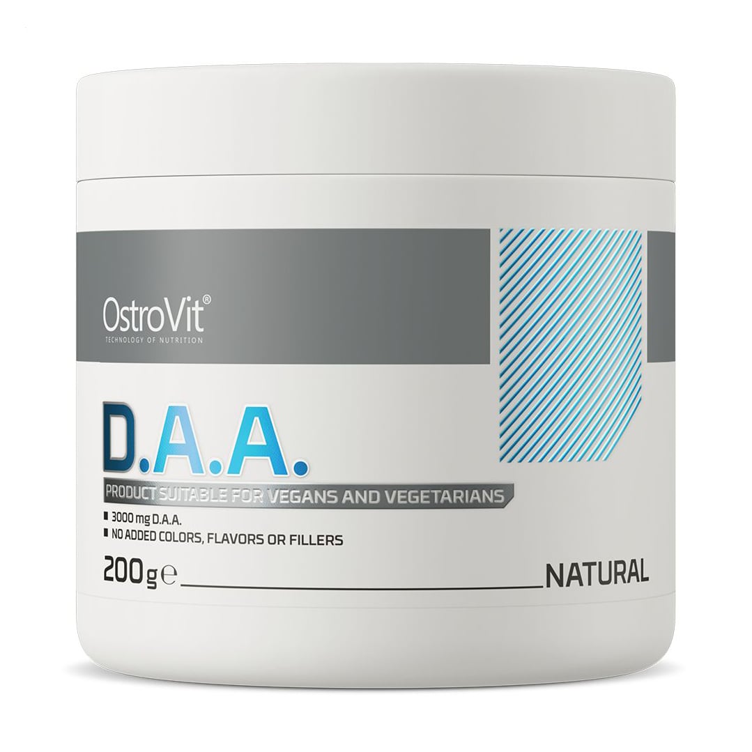 D-аспарагінова кислота OstroVit Supreme Pure D.A.A D-aspartic Acid в порошку, 200 г